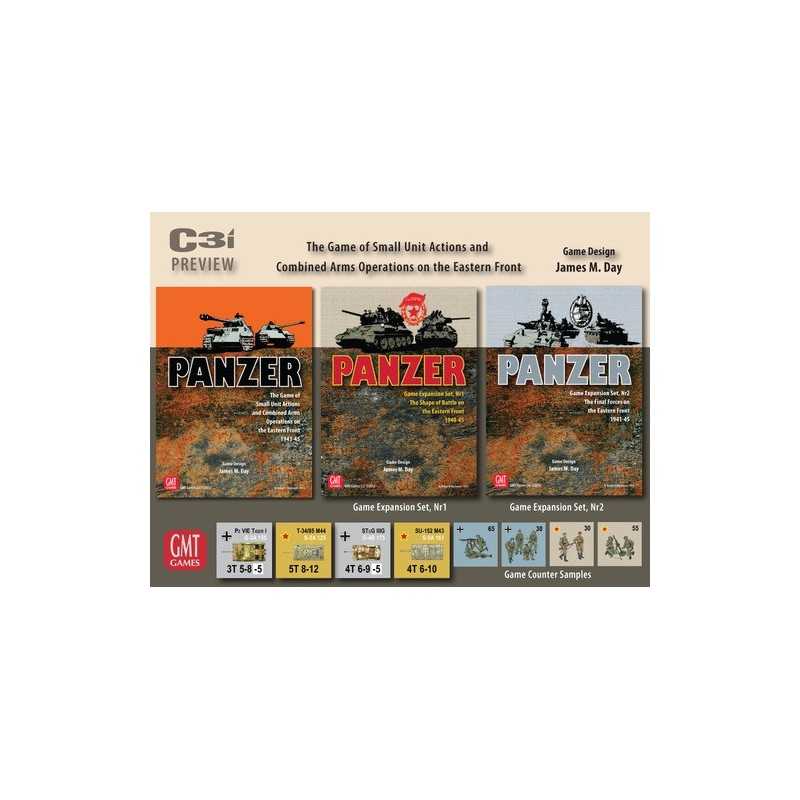 Gmt Games Panzer Expansion The Shape Of Battle The Eastern Front