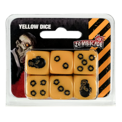 Zombicide dados amarillos