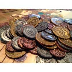 Metal Lira Coins (Viticulture/Tuscany)