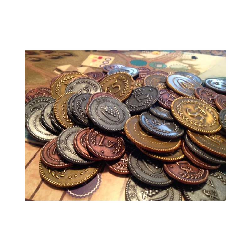 Monedas de metal Viticulture Tuscany