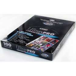 ultra pro platinum series 9-pocket 100 card pages