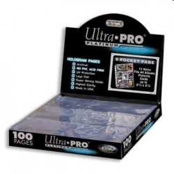 ultra pro platinum series 9-pocket 100 card pages