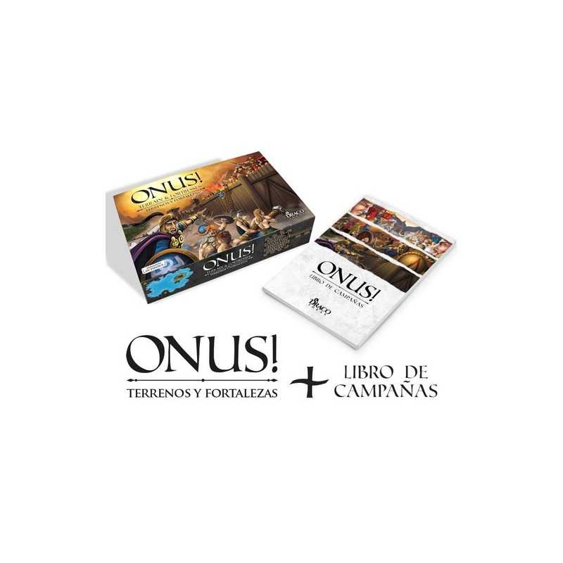 Onus Expansión Terrenos y fortalezas + Libro de campaña