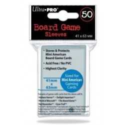 41 X 63 mm ULTRA PRO SLEEVES USA MINI (50u)