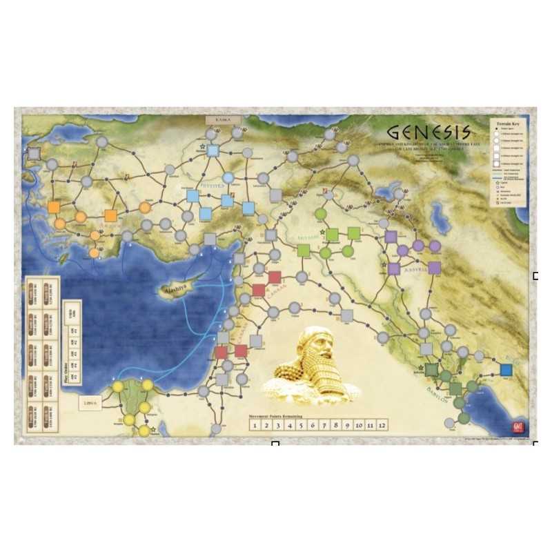 Genesis MOUNTED MAP