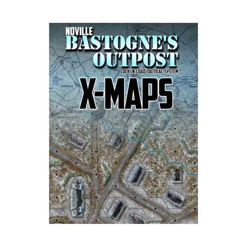 Lock 'n Load Noville Bastogne's Outpost 2nd edition X-Maps