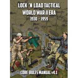 Lock ’n Load Tactical World War 2 Era Core Rules Book v4.1