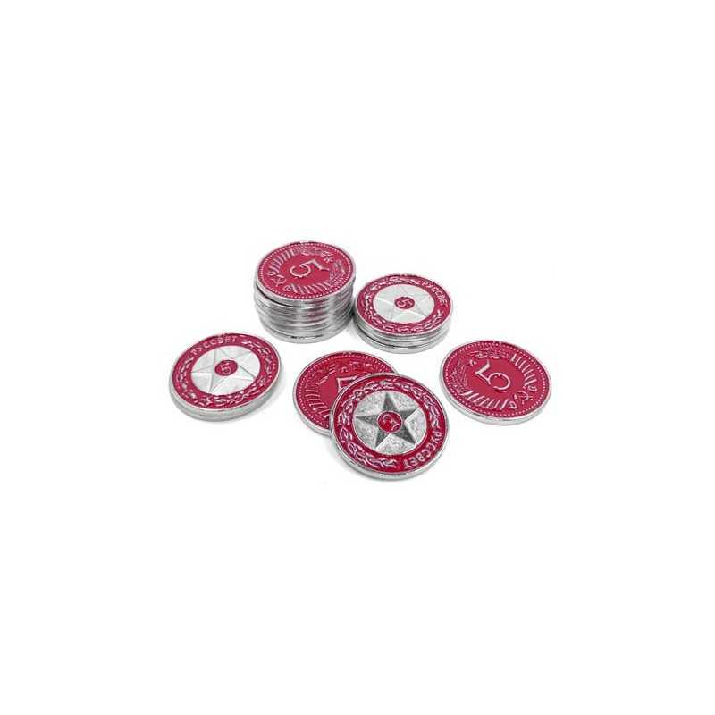 Scythe: monedas $5 red