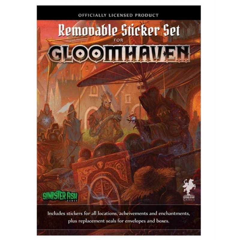 Gloomhaven Removable Sticker Set