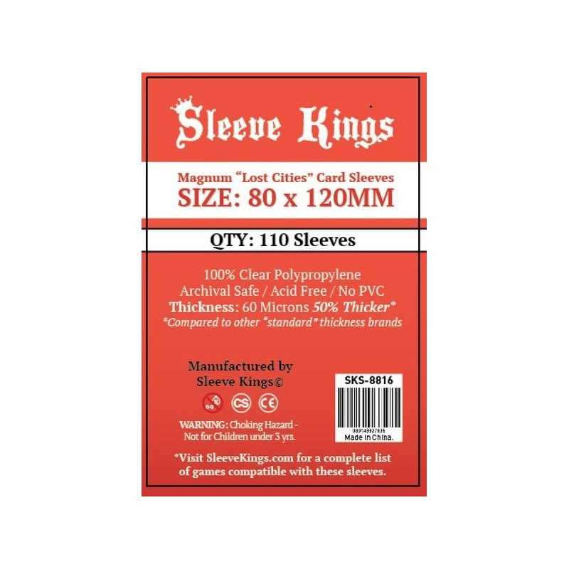 80x120mm Fundas Sleeve Kings 110 unidades