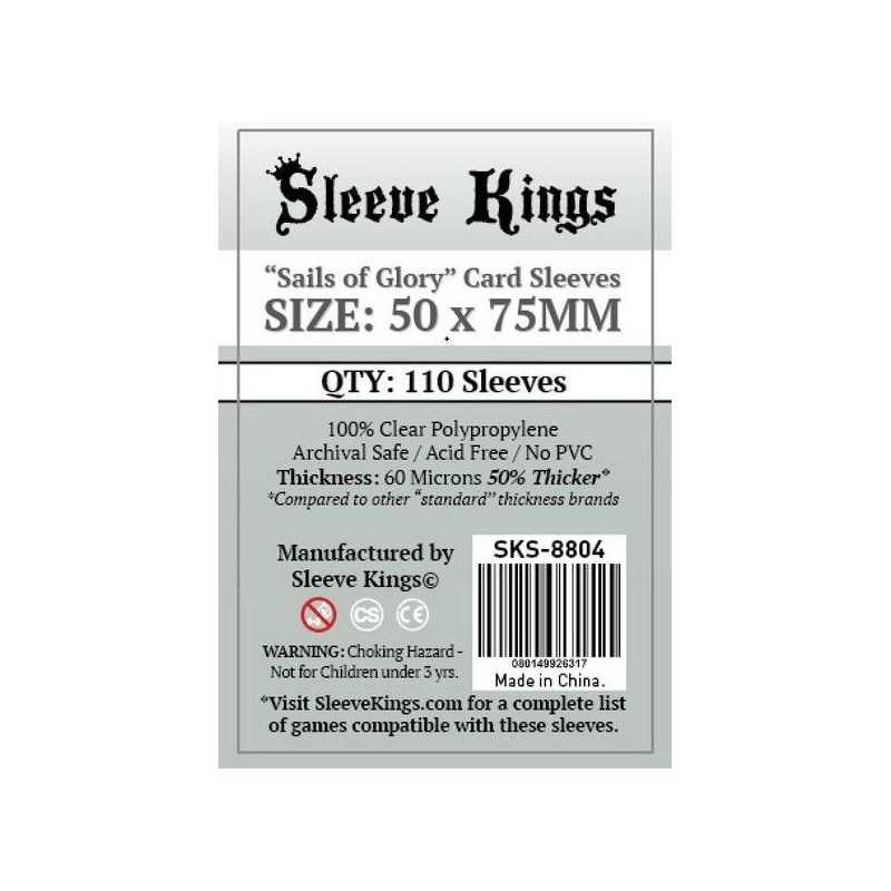 50 x75 mm Fundas SAILS OF GLORY Sleeve Kings 110 unidades