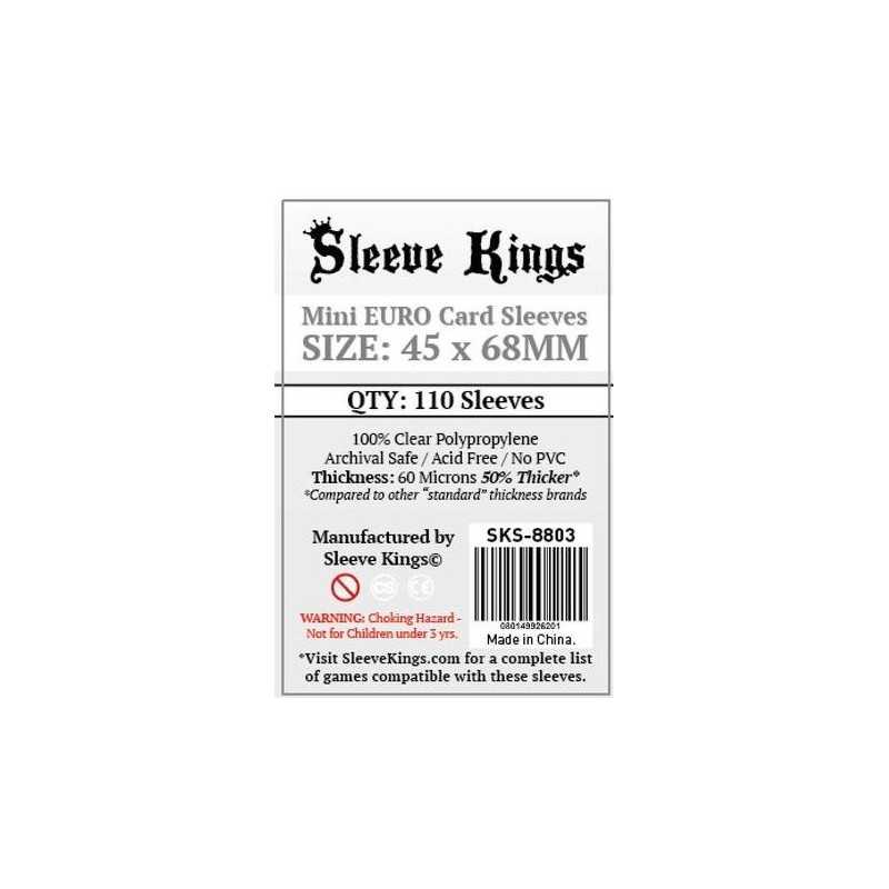 45 x 68 mm MINI EURO Sleeve Kings 110 units