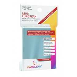 44 X 69 mm GAMEGENIC Mini European Board Game Sleeves (Red)