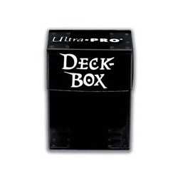 Solid Deck Box Black