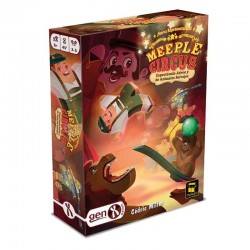 Meeple Circus expansión Espectáculo Aéreo y Animales