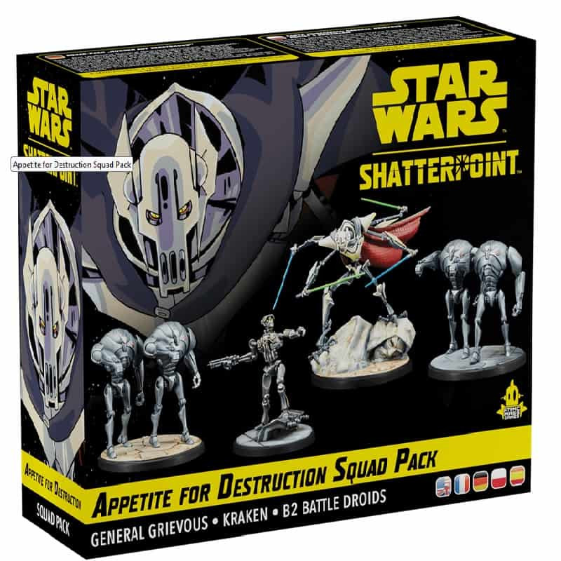 Appetite for Destruction Squad Pack Star Wars Shatterpoint