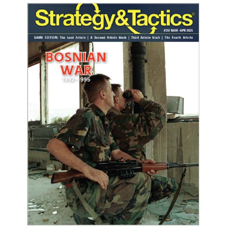PREORDER Strategy & Tactics 351 Bosnian War