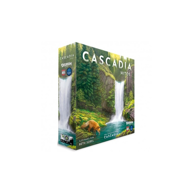 Cascadia Expansión Hitos juego de mesa