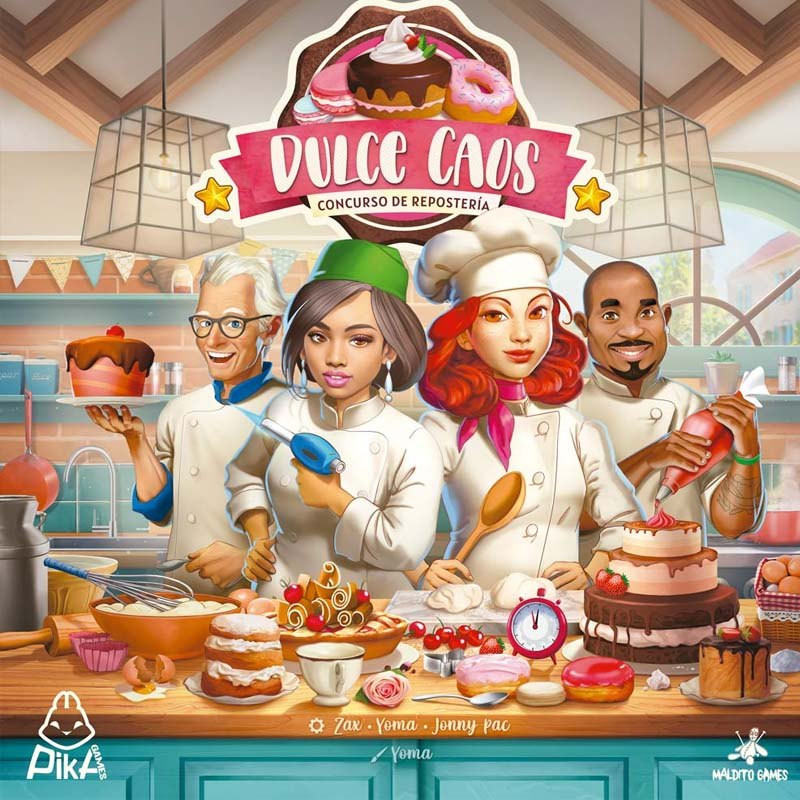 Dulce Caos el juego de mesa de cocina