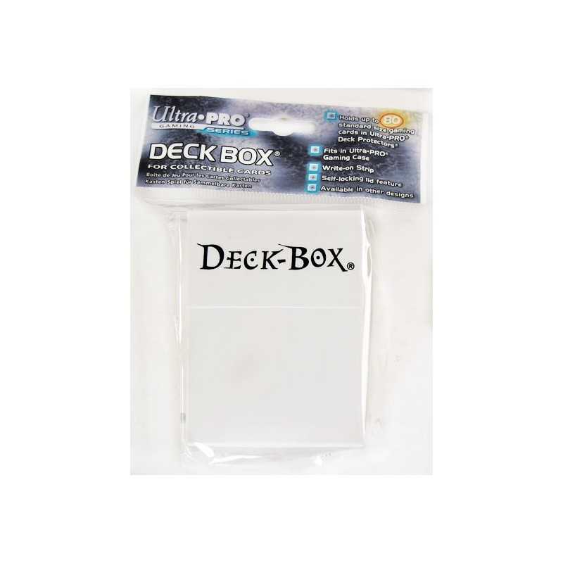 Solid Deck Box White