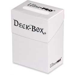 Solid Deck Box White