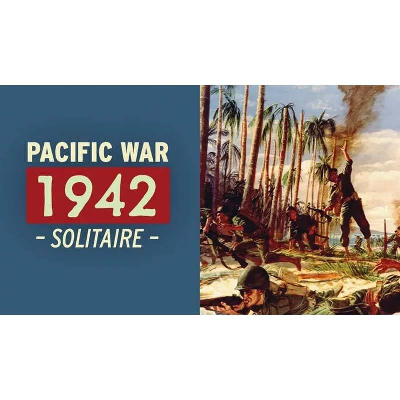 Pacific War 1942 Solitaire Travel Game the boardgame