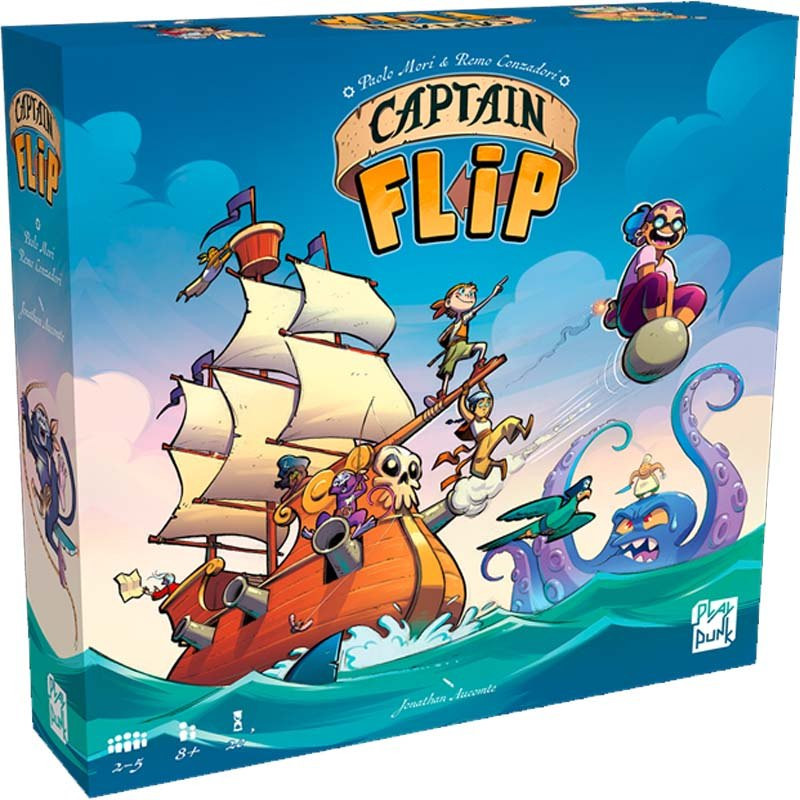 Capitán Flip el juego de mesa