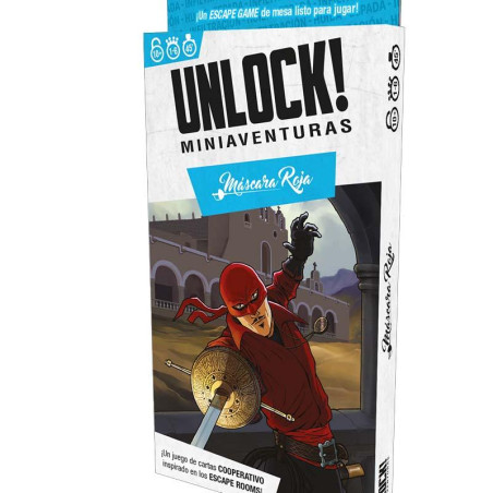 PREVENTA Unlock Miniaventuras Máscara Roja