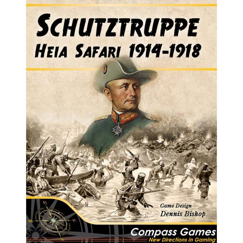 Schutztruppe: Heia Safari 1914-1918 the boardgame