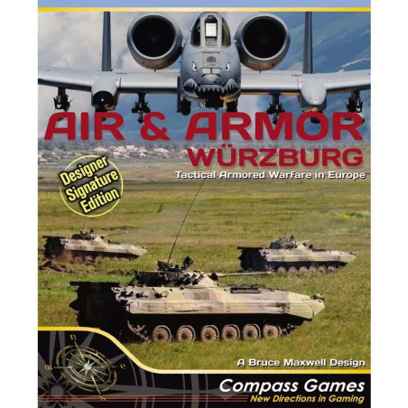 PREORDER Air & Armor: Würzburg, Operational Armored Warfare in Europe, Designer Signature Edition
