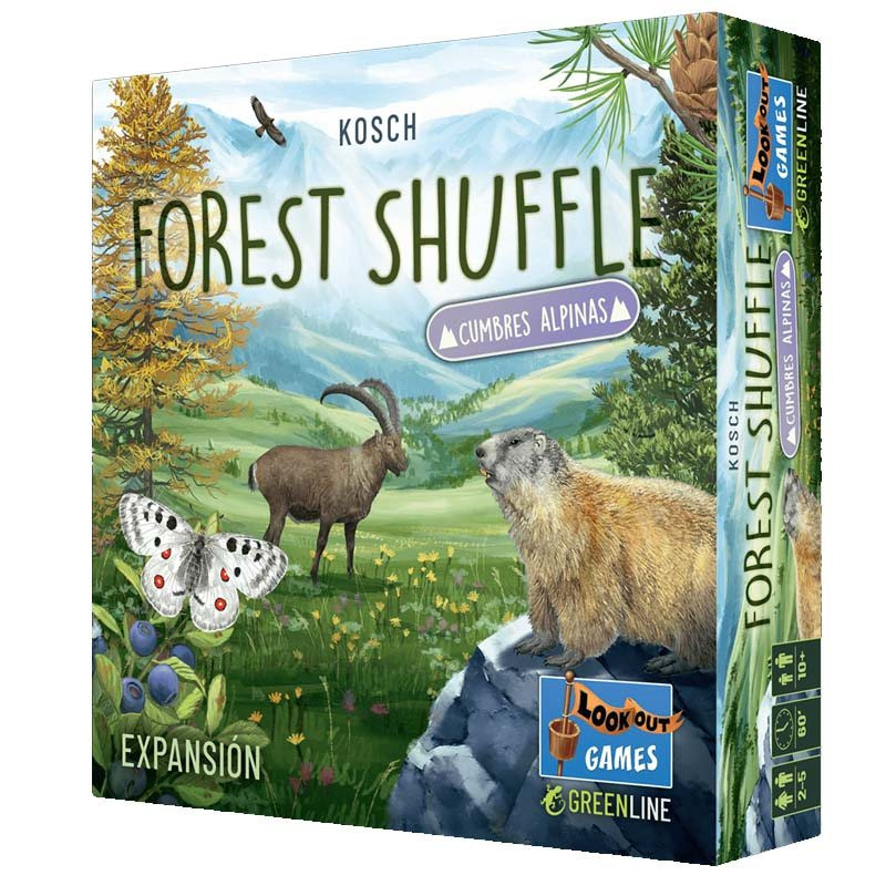 Comprar Forest Shuffle Cumbres alpinas asmodee