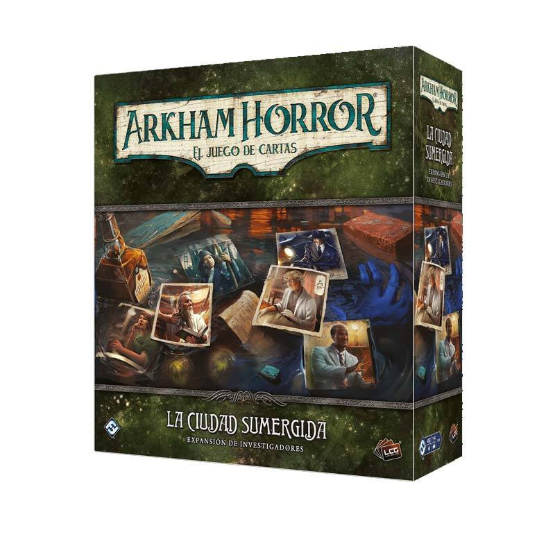 La ciudad sumergida expansión de investigadores Arkham Horror LCG