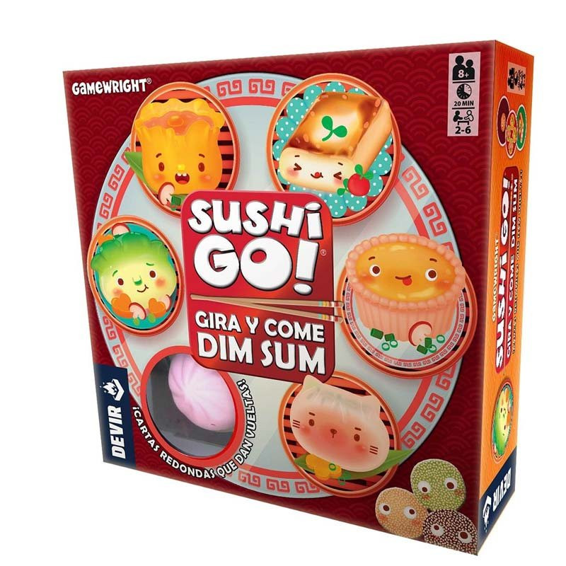 Sushi Go Gira y come dim sum DEVIR