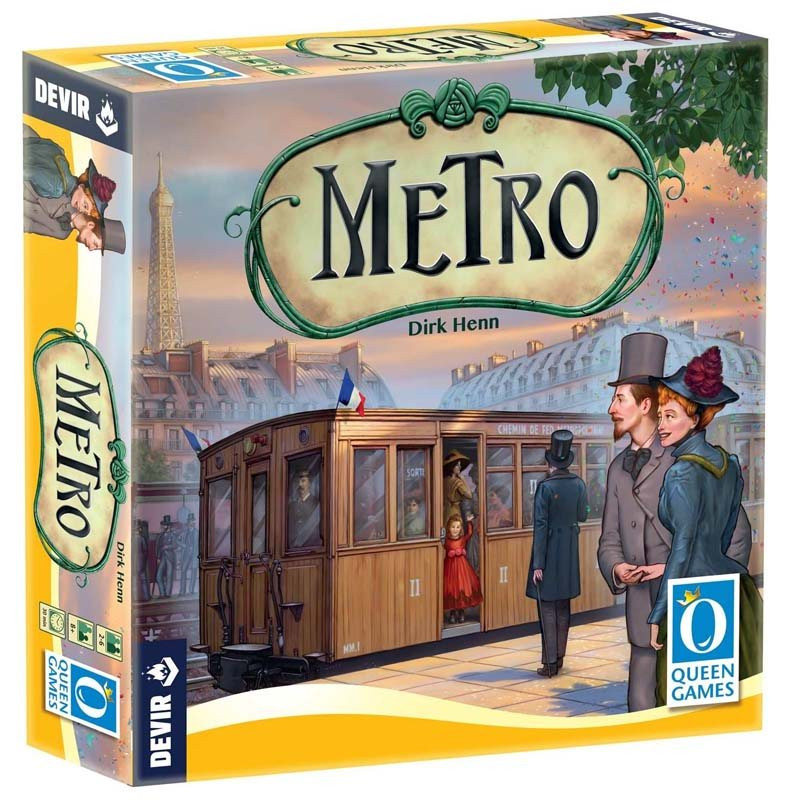 Metro juego de mesa de DEVIR