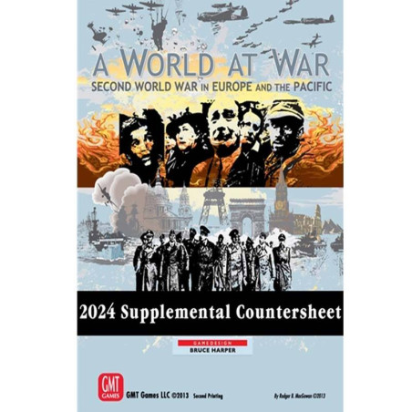 PREORDER A World at War 2024 Mounted Maps