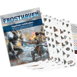 Frosthaven pegatinas reutilizables