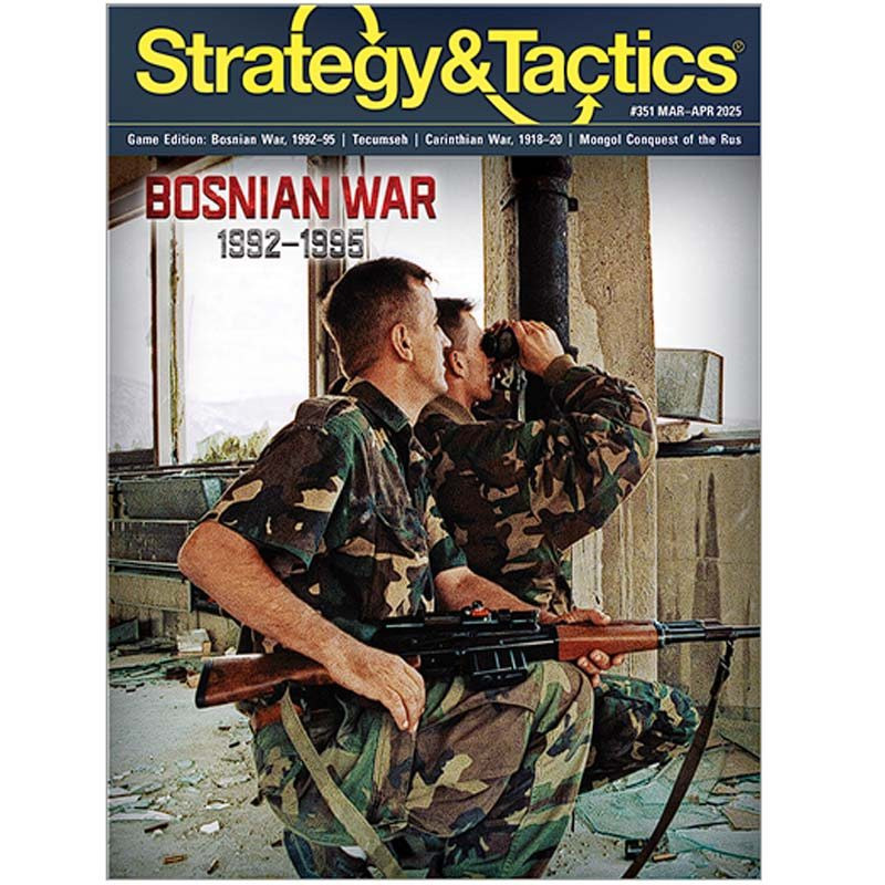 Strategy & Tactics 351 Bosnian War 1992-1994