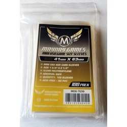 41 X 63 mm Mayday sleeves Mini american 100 units (yellow)