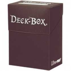 Solid Deck Box Brown